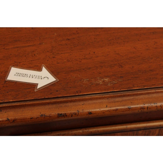 Baker Milling Road Georgian Style Walnut Long Dresser For Sale - Image 17 of 18