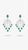 Emerald Natural Emerald 4.88cts & Diamond 1.59cts Earring in 14k Gold For Sale - Image 8 of 8