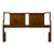 United Furniture MCM Solid Walnut Queen Headboard Vintage Solid Wood Piece For Sale