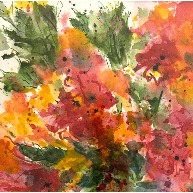 Contemporary Giclee Print Watercolor Fine Art Painting “Blue Vase” For Sale - Image 3 of 10