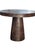 Crafted from solid suar wood, this sculptural pedestal dining table is a refined expression of natural craftsmanship and...