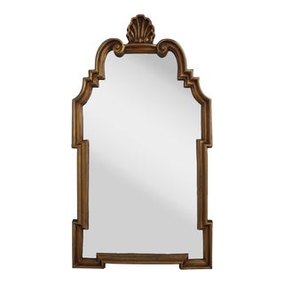 Italian Style Gold Framed Mirror For Sale