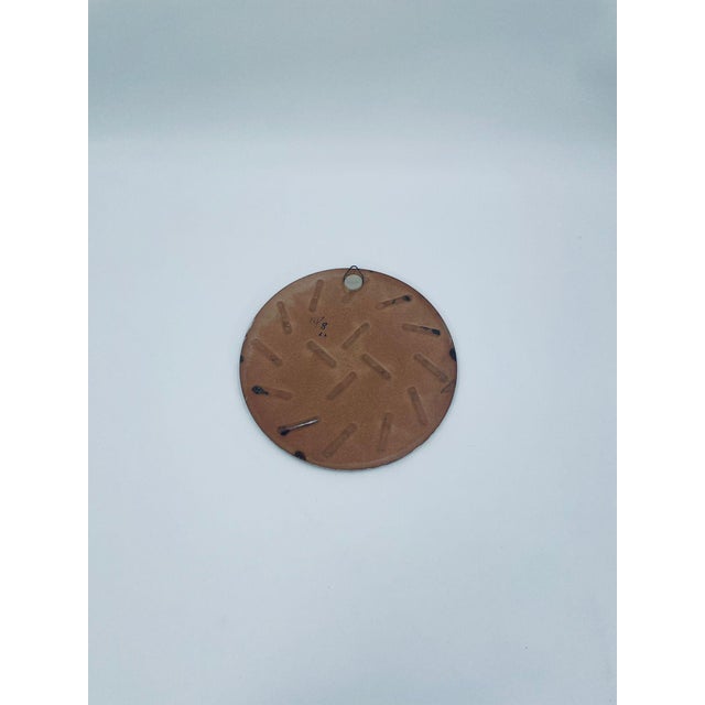 1960s Italian Decorative Wall Plate, 1965 For Sale - Image 5 of 6