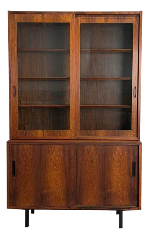Vintage Danish Rosewood Tall Cabinet