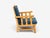 Krogenes Møbler, Lounge Chairs, Pine, Blue Fabric, Norway, 1970s For Sale - Image 11 of 13