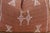 1990s Rust Sentinel Cactus Silk Moroccan Pillow For Sale - Image 5 of 8