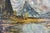 Impressionist Vintage Bavarian Lake Landscape in European Style For Sale - Image 3 of 6