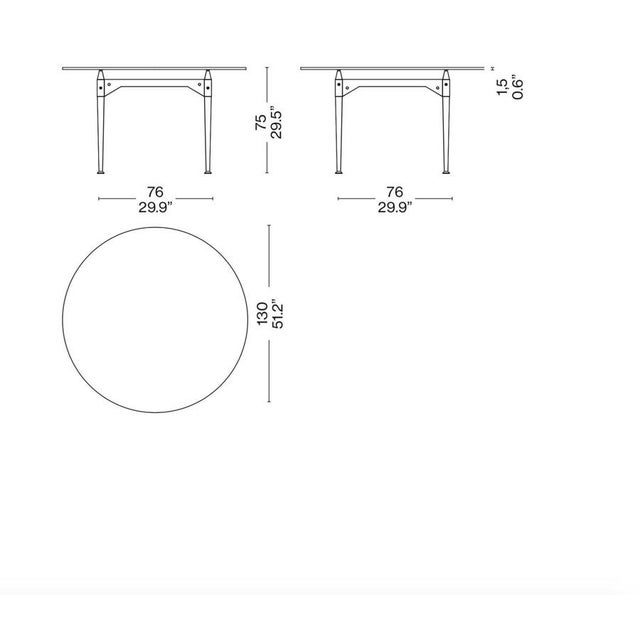 Mid-Century Modern TL3 Table in Glass & Wood by Franco Albini for Cassina For Sale - Image 15 of 16