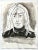 Paper Original 1971 Ink Portrait Paintings – Historical Figure Portrait Studies (Set of 6) For Sale - Image 7 of 12