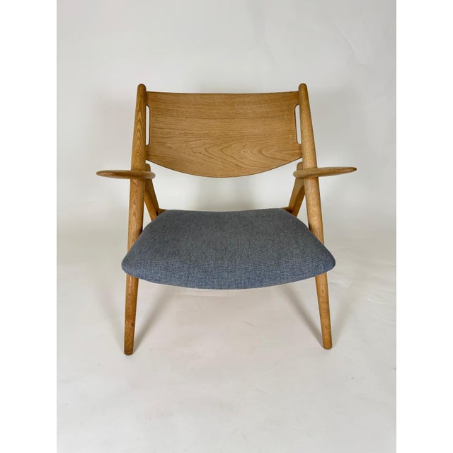 Mid-Century CH28 Lounge Chair by Hans J. Wegner for Carl Hansen & Søn For Sale - Image 12 of 18