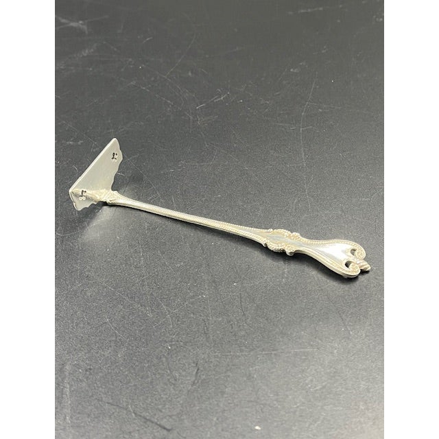 American Early 20th Century Sterling Silver Baby Food Pusher For Sale - Image 3 of 12