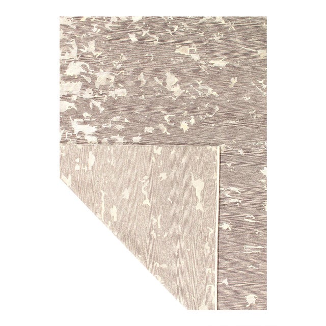 Modern Pasargad DC Fine Hand Knotted Modern Rug For Sale - Image 3 of 4