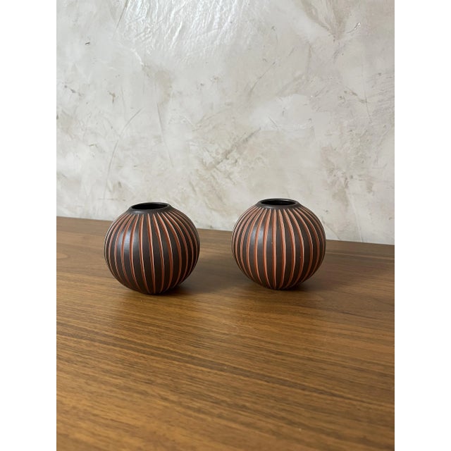 Kerbschnitt Vases from Worms, 1960s, Set of 2 For Sale - Image 12 of 18