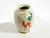 Mid-Century Modern Light Blue Porcelain Vase with Hand-Painted Wildlife Motifs from PMR Bavaria Jaeger & Co., 1940s For Sale - Image 3 of 18