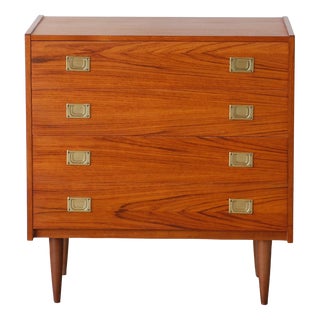 Vintage Danish Teak Chest of Drawers, 1970s For Sale