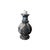 Antique Indian Cast Bronze Floral Candlestick, 1900 For Sale - Image 4 of 7