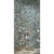 Chinoiserie Floral Chinoiserie Mural Hand Painted Wallpaper on Gray Green Slub Silk Panel - 3 Panels For Sale - Image 3 of 5
