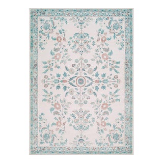 Lavable Machine Woven Rug Coral 3x8 For Sale