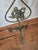 Swedish Grace Floor Candelabra in Wrought Iron with Goddess Diana, 1920s For Sale - Image 6 of 8