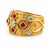 Contemporary Keith Davis Ruby Ring, Size 7.5 For Sale - Image 3 of 4