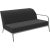 Xaloc left 160 silver modular sofa by mowee dimensions: d100 x w160 x h81 cm (seat height 42cm) material: aluminium,...