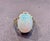 9 Carat Oval Shape Ethiopian Opal Cocktail Ring 14 Karat Yellow Gold For Sale - Image 14 of 18