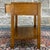 Vintage Dixie Campaigner Collection Campaign Pecan 1 Drawer Nightstand With Open Shelf For Sale - Image 9 of 14