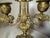 Pair of Antique Ornate Gilt Bronze French Neoclassical Candelabras Holders For Sale - Image 9 of 10