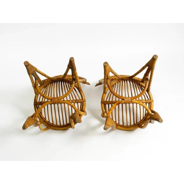 Bamboo Chairs, Italy, 1960s, Set of 2 For Sale - Image 11 of 18