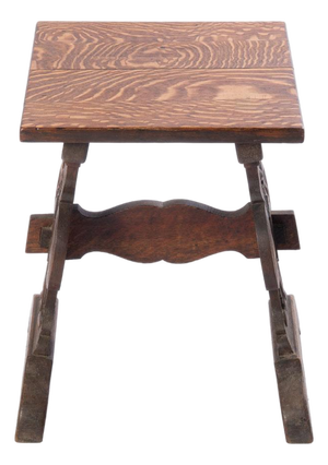 Carved Oak Stand