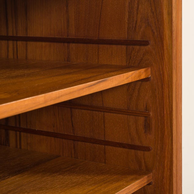 Vintage High Teak Wall Unit by Poul Cadovius for Cado, 1960s For Sale - Image 17 of 18