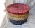 Textile Vintage Med. Size Straw Coiled Multi-Color Basket For Sale - Image 7 of 8