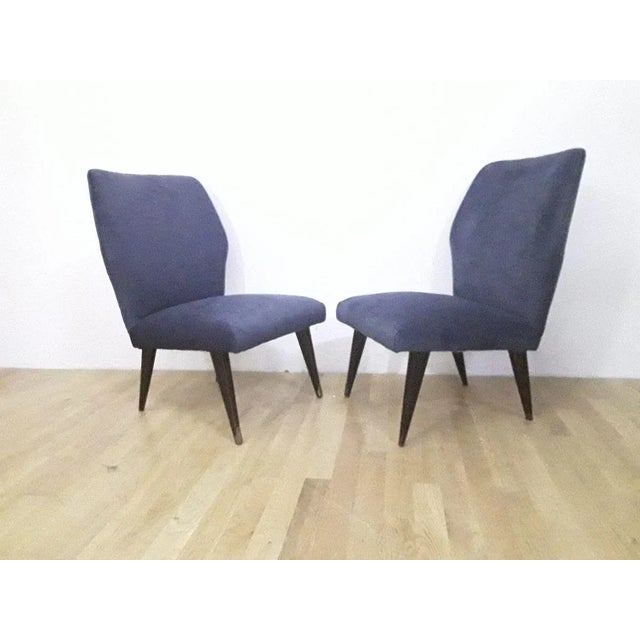 Wood Set of Vintage Design Chairs, 1950s For Sale - Image 7 of 7