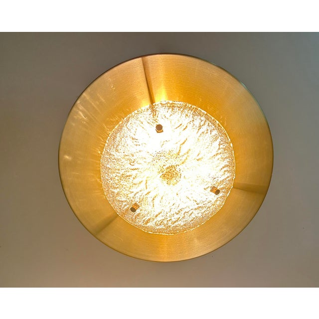 Large Space Age Murano Glass Light from Honsel, 1960s For Sale - Image 4 of 18