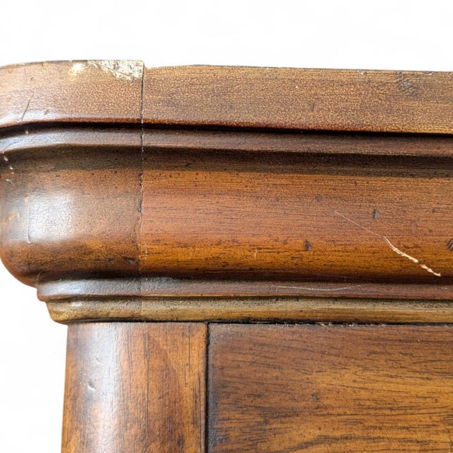 Drexel Brittany Heritage French Provincial Carved Wood Armoire For Sale - Image 15 of 18