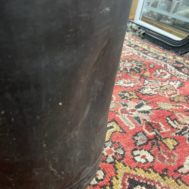 Circa 1850’s Antique Personalized Leather Fire Water Bucket For Sale - Image 9 of 11