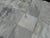 8ft Square Silver Gray Patchwork Hair on Hide Area Rug For Sale In San Francisco - Image 6 of 12