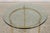 Pair of Brass & Glass Round End Tables For Sale - Image 4 of 14
