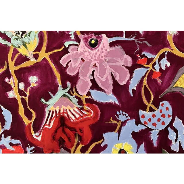 Botanical Painting Original Artwork by Shann Spishak For Sale - Image 4 of 6