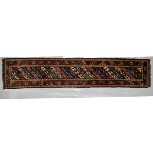 Kazak Runner - 2′8″ × 13′2″ For Sale In New York - Image 6 of 6
