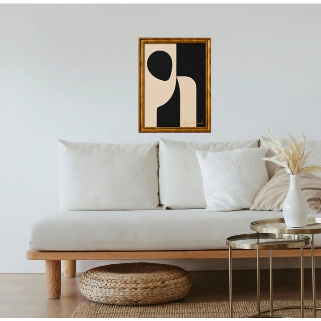 Paint Quiet Divide Modern Painting Framed by Bryan Boomershine For Sale - Image 7 of 9
