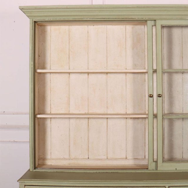 English Painted Dresser in Pine For Sale - Image 9 of 12