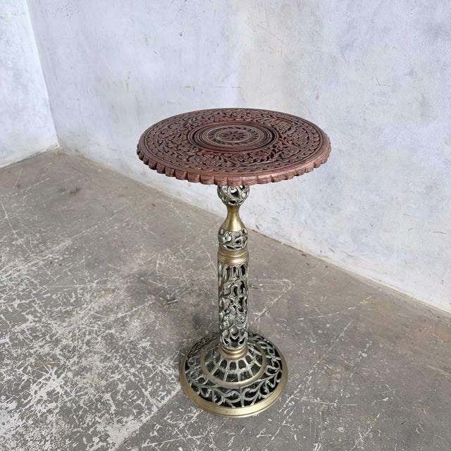 Ideal as a plant stand, lamp table or display pedestal, this compact piece brings warmth and character to both traditional...