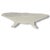 Art Deco Lancaster Glass Depression Era Bowl Kay's Line Satin 3 Toed Bowl For Sale - Image 3 of 13
