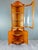 20th Century Corner Marquetry Display Cabinet, 1890s For Sale - Image 9 of 12