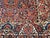 Oversize Vintage Bakhtiari in Geometric Pattern in Burgundy, Ivory, French Blue, Yellow For Sale - Image 15 of 16