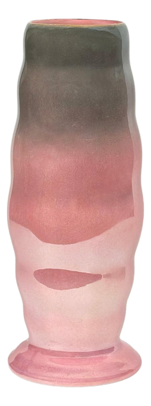 Pink Lustre Ware Vase from Maling Pottery, England, 1930s