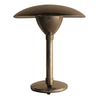Art Deco Steel Lamp For Sale