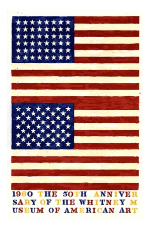 Jasper Johns the 50th Anniversary of the Whitney Museum of American Art (double Flag), 1979