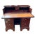 Wood Captains Desk For Sale - Image 7 of 12